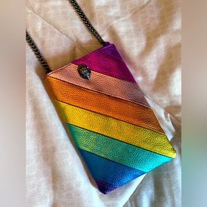 Kurt Geiger Rainbow mini cross body bag